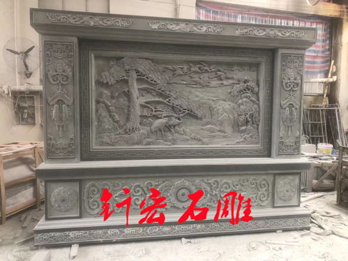 花崗巖石雕照壁影壁墻 定制、批發與惠安釬宏石雕工藝的卓越之選
